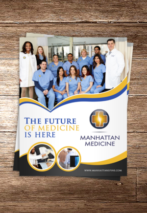 Broschüren-Design von debdesign für Manhattan Medicine | Design: #10877199
