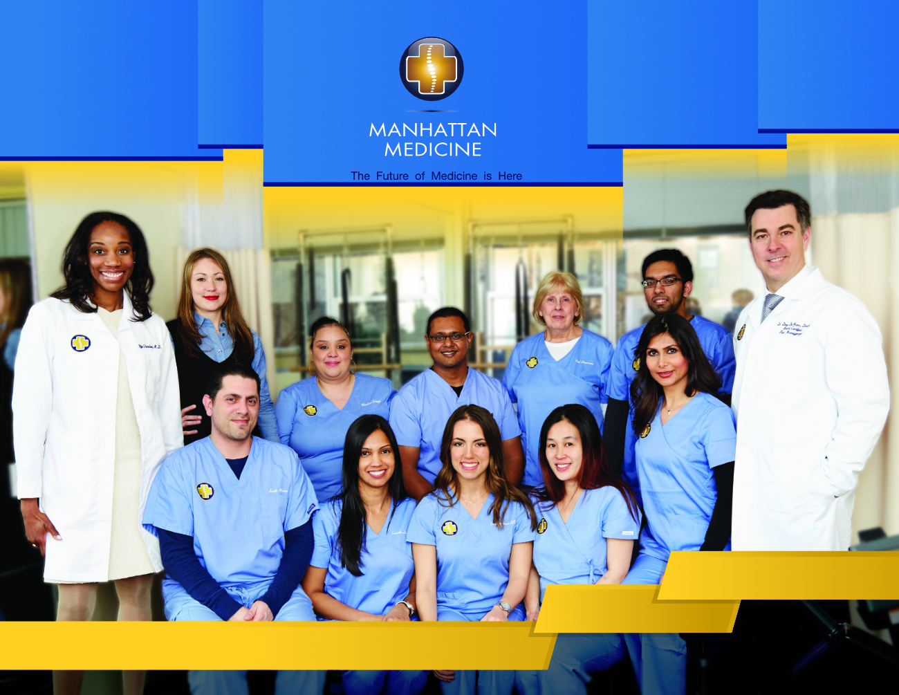 Brochure Design by Akhter Rasool for Manhattan Medicine | Design #11156415