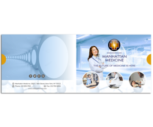 Broschüren-Design von elveneclipse für Manhattan Medicine | Design: #11186676