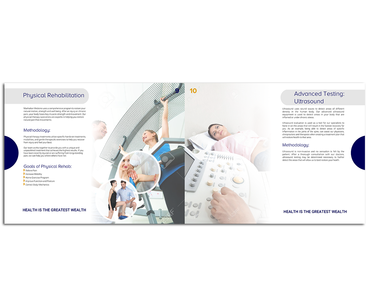 Broschüren-Design von elveneclipse für Manhattan Medicine | Design #11186698