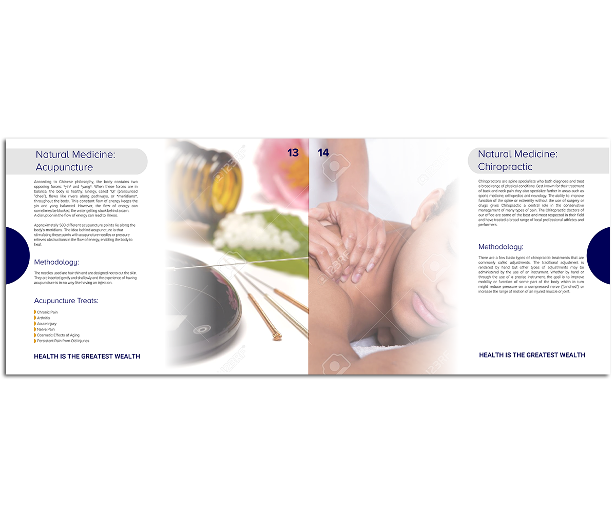 Brochure Design by elveneclipse for Manhattan Medicine | Design #11186703