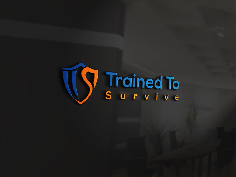 Logo Design by mriduldas840 for Trained to Survive | Design #10879770