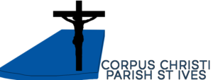 Logo Design by Peter Ramsey for Corpus Christi Parish St Ives | Design: #10859087