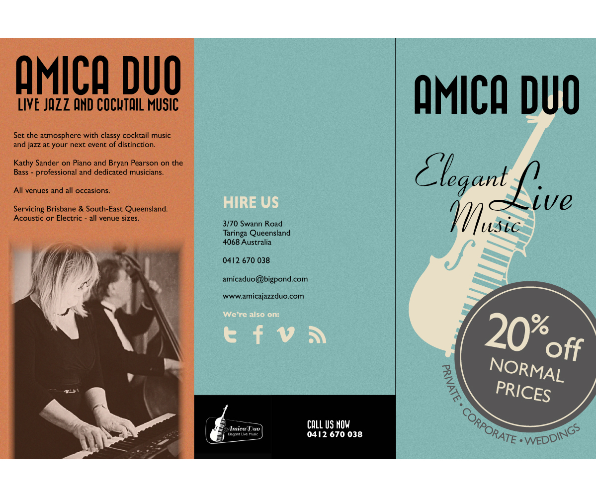 Diseño de Flyer por Lydia para Mood+Music+Musicians | Diseño #2263768