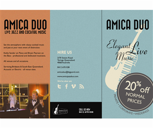 Diseño de Flyer por Lydia para Mood+Music+Musicians | Diseño #2267697