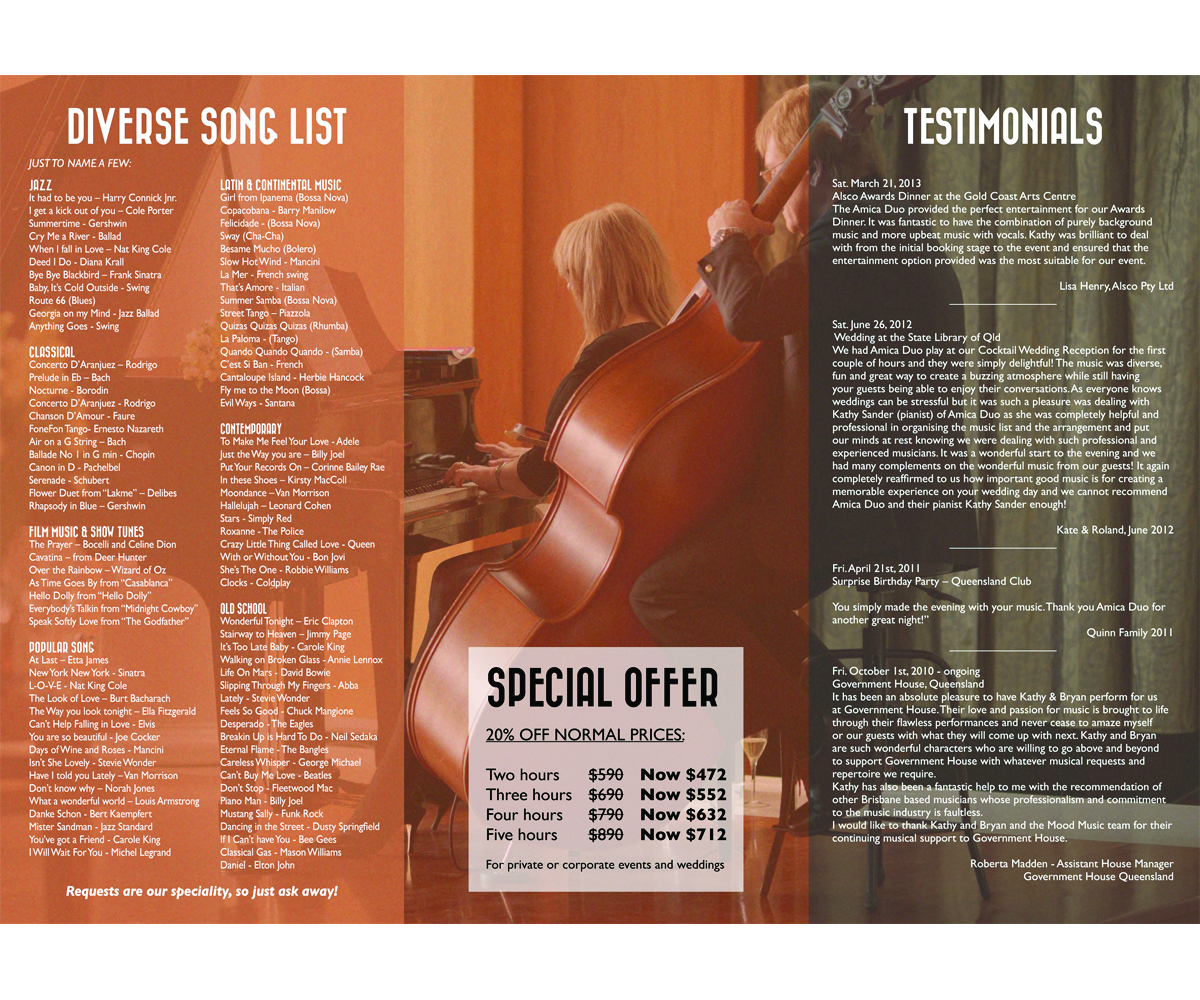 Flyer Design by Lydia for Mood+Music+Musicians | Design #2267700