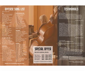 Diseño de Flyer por Lydia para Mood+Music+Musicians | Diseño: #2267700
