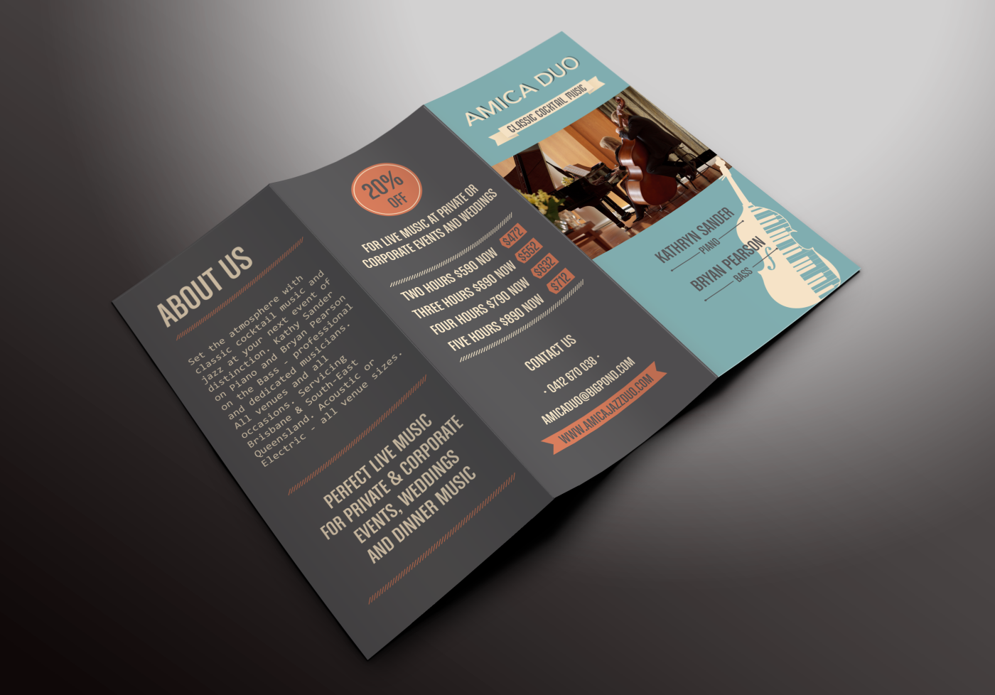 Diseño de Flyer por HYPdesign para Mood+Music+Musicians | Diseño #2306712
