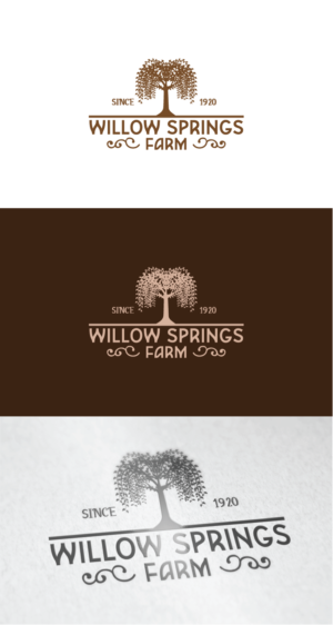 Willow Springs Farm | Diseño de Logo por eko07