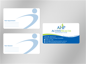 Personal Trainer and Corporate Health Business | Diseño de Tarjeta de Presentación por MT