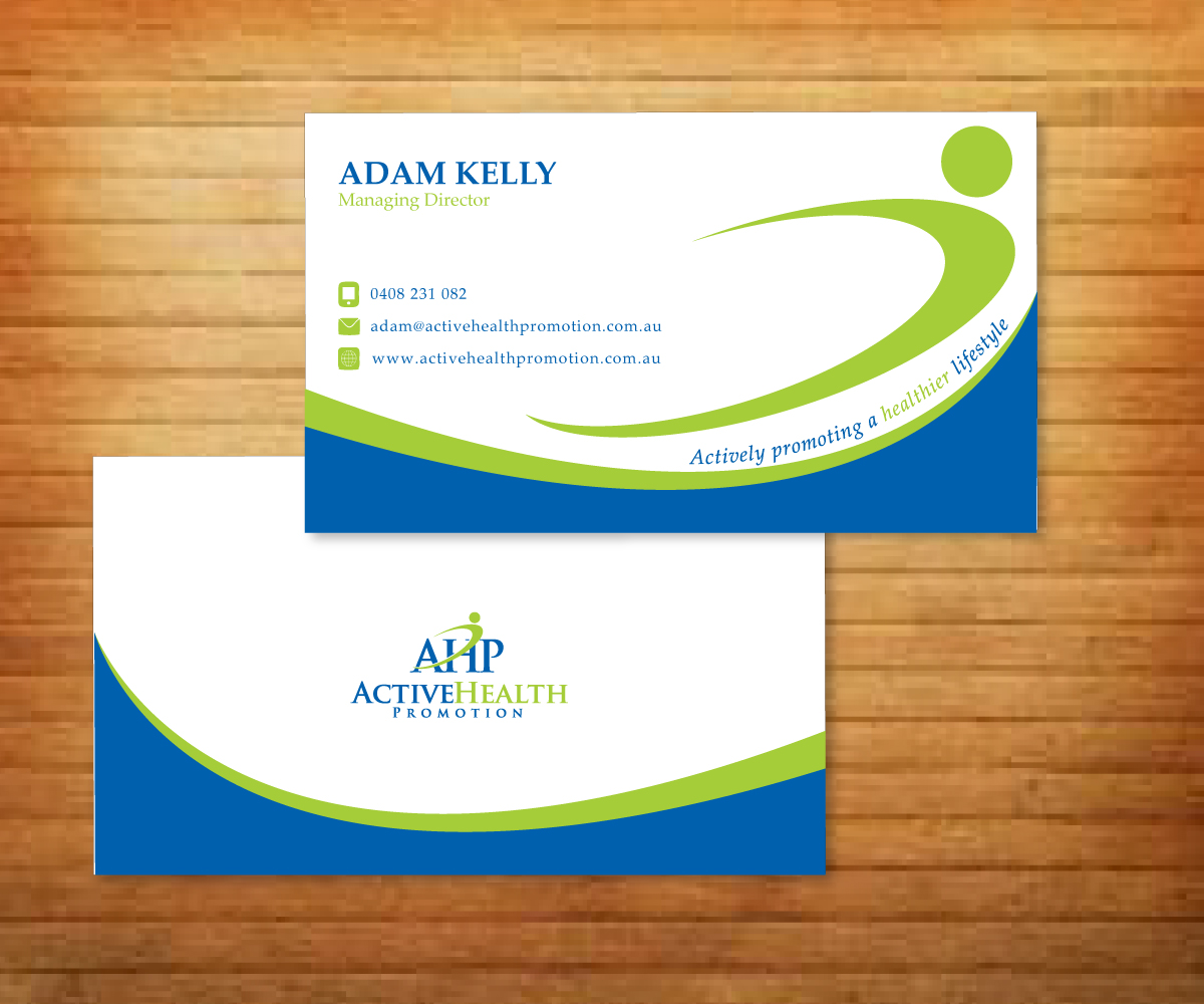 Business Card Design by Fadzli Razali for Active Health Promotion | Design #2272068
