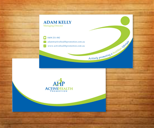 Business Card Design by Fadzli Razali for Active Health Promotion | Design: #2272068