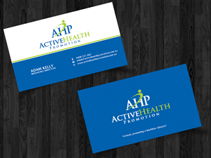 Business Card Design by Straw Hat for Active Health Promotion | Design: #2273299