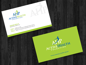 Business Card Design by Straw Hat for Active Health Promotion | Design: #2273305