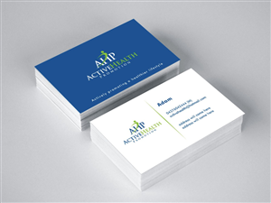 Diseño de Tarjeta de Presentación por Sushma para Active Health Promotion | Diseño: #2255588