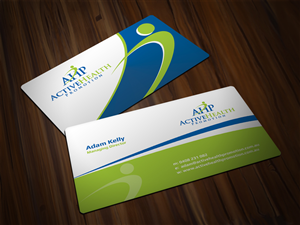 Diseño de Tarjeta de Presentación por Scorpius design para Active Health Promotion | Diseño: #2260660