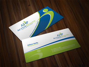 Business Card Design by Scorpius design for Active Health Promotion | Design #2269555