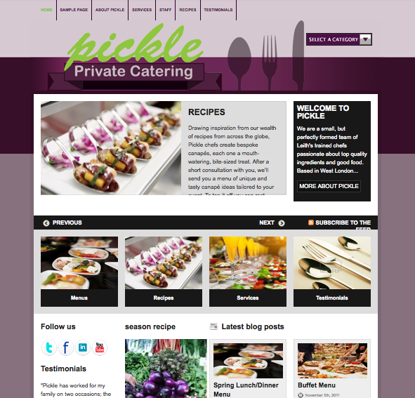 Wordpress Design by schk for this project | Design #479829