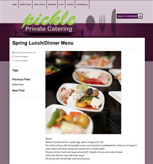 Wordpress Design by schk for this project | Design #479832