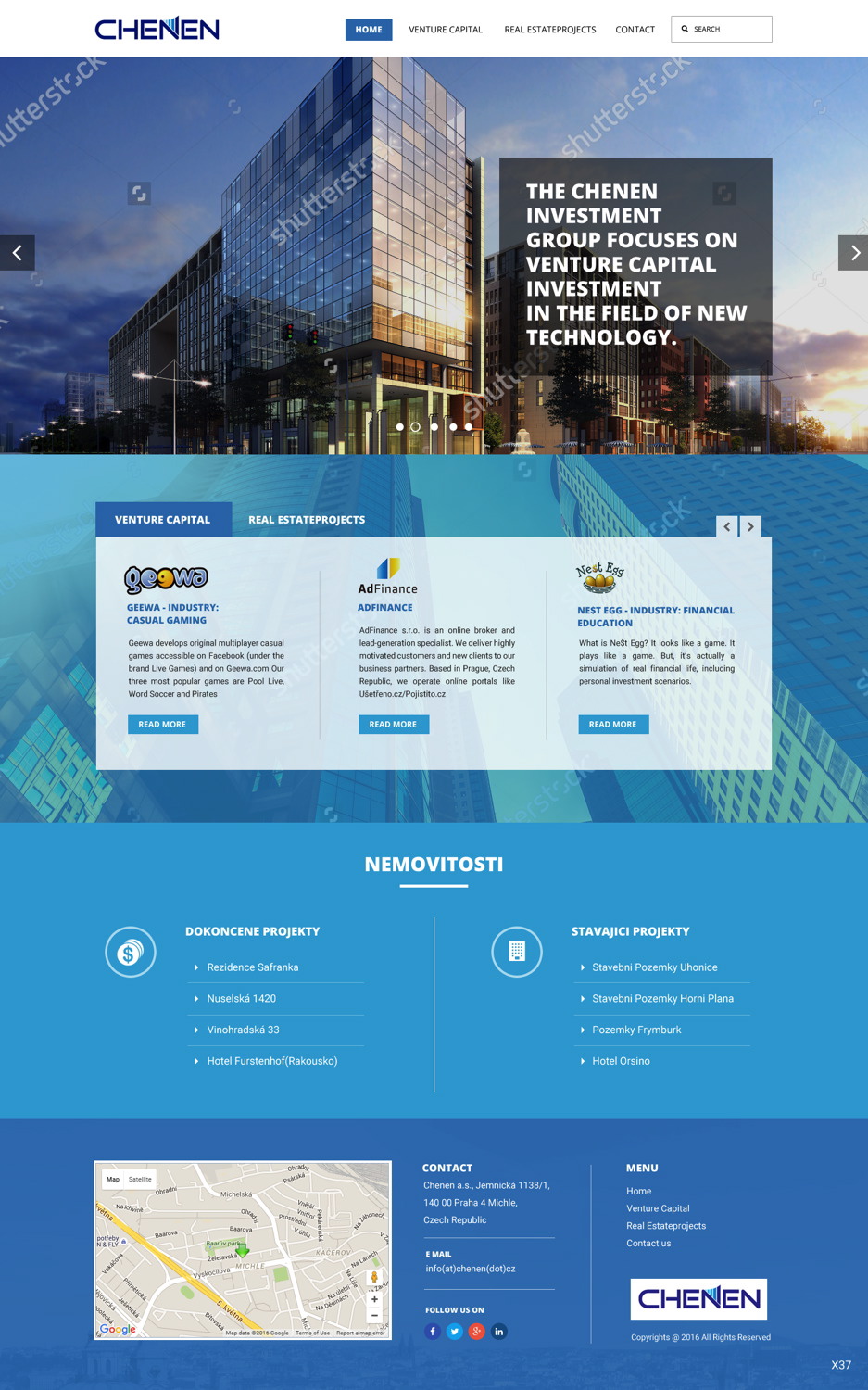 Web Design by pb for this project | Design #11067015