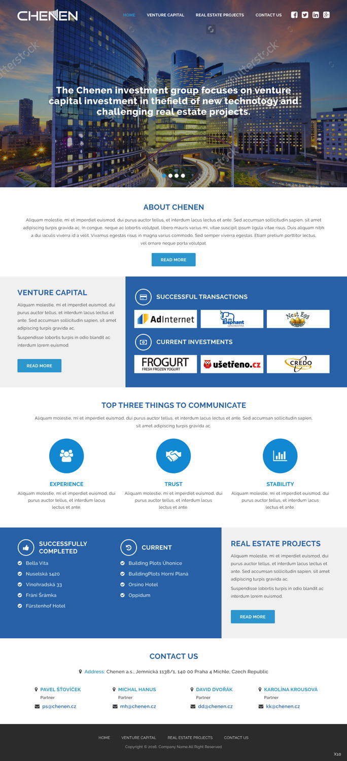 Web Design by pb for this project | Design #11087678