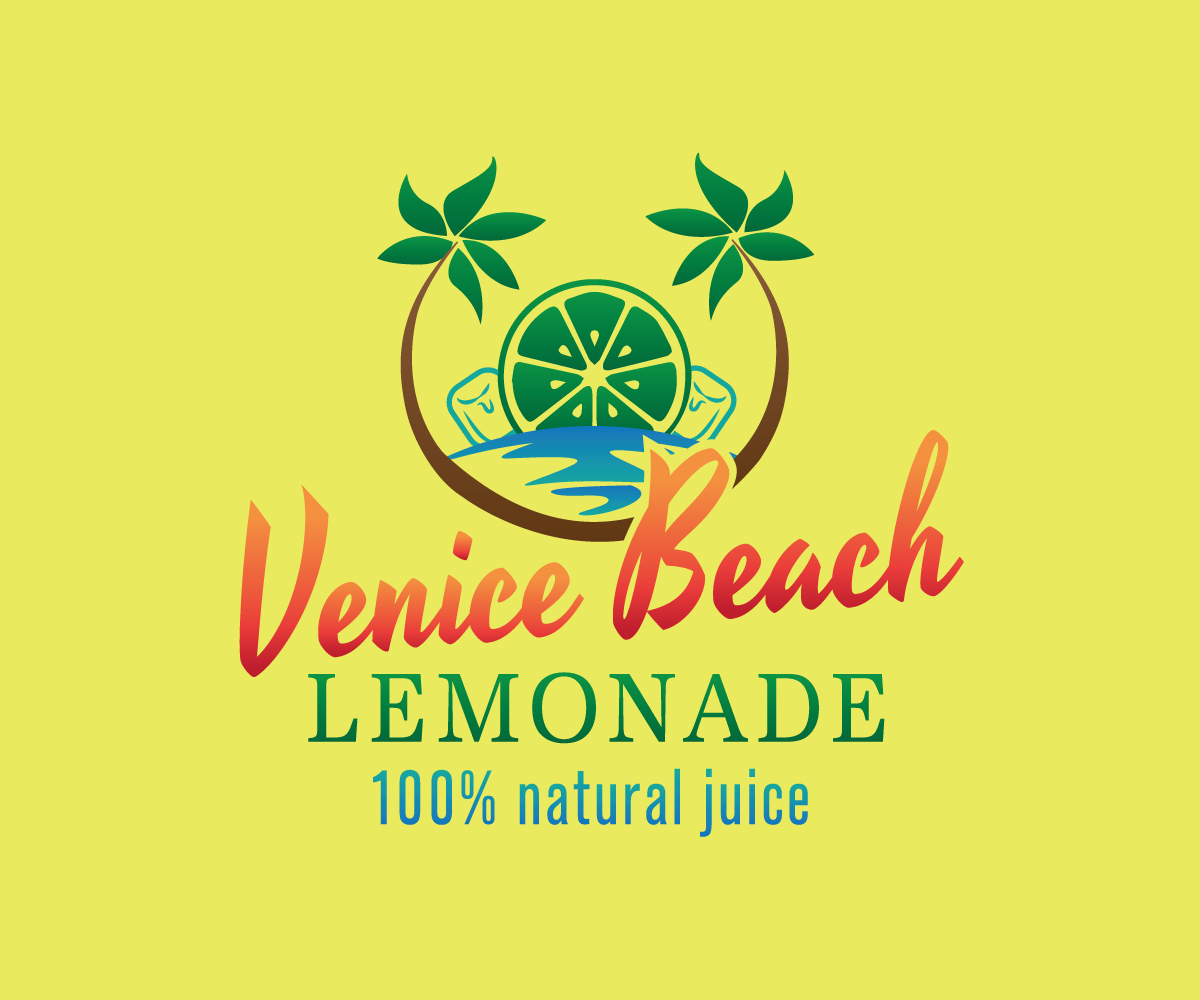 Logo Design by Nair Nascimento for Venice Beach Lemonade | Design #10879885