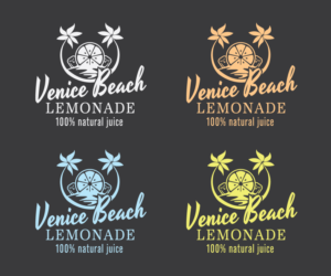 Logo Design by Nair Nascimento for Venice Beach Lemonade | Design: #10879888