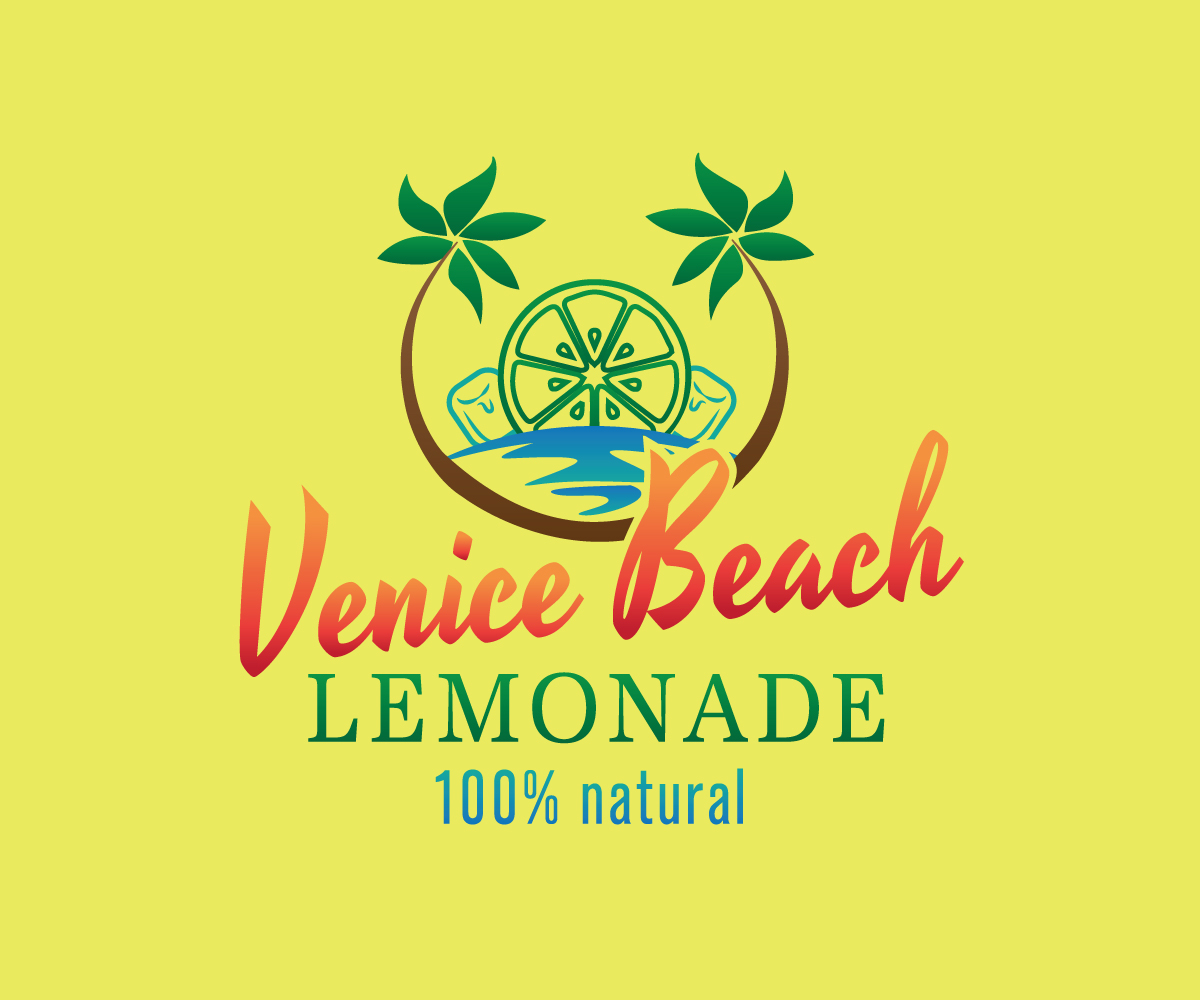 Logo Design by Nair Nascimento for Venice Beach Lemonade | Design #10880326