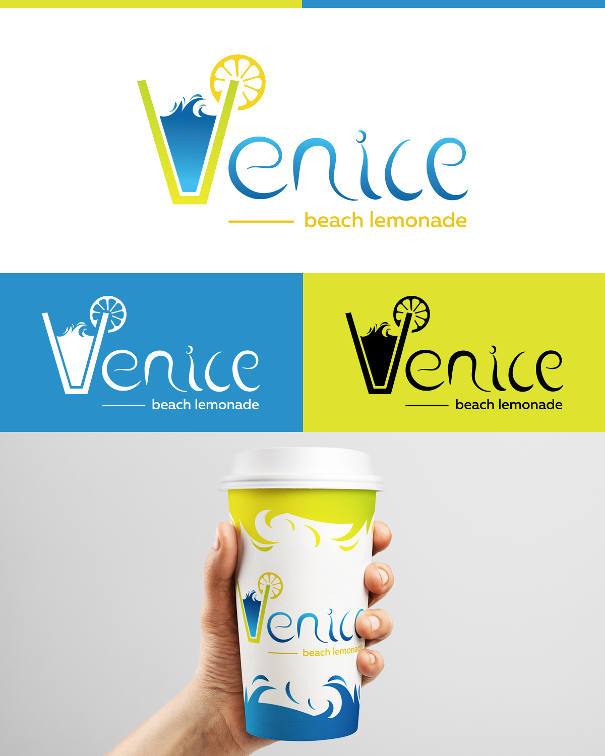 Logo Design by DG for Venice Beach Lemonade | Design #10880270