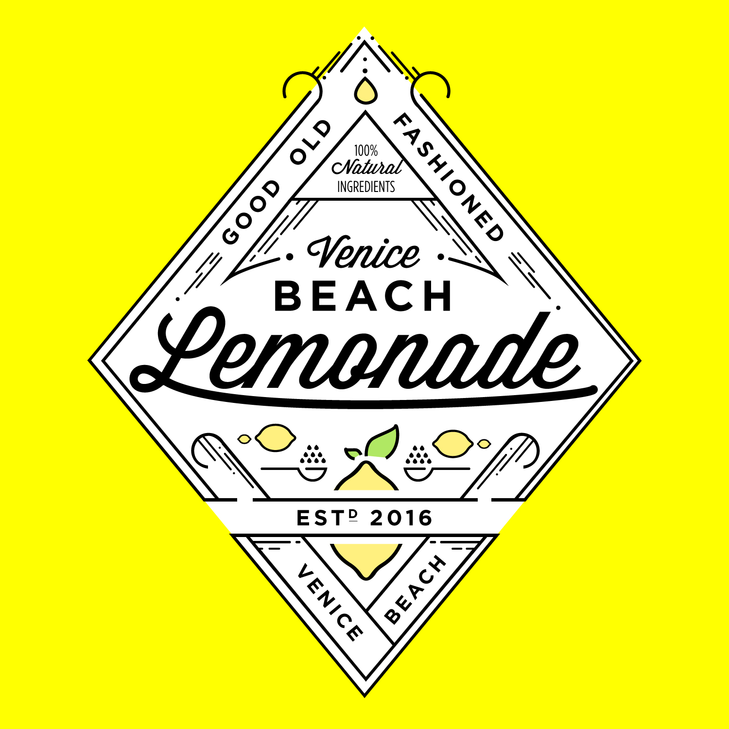 Logo Design by Hodschayan Design for Venice Beach Lemonade | Design #10880203