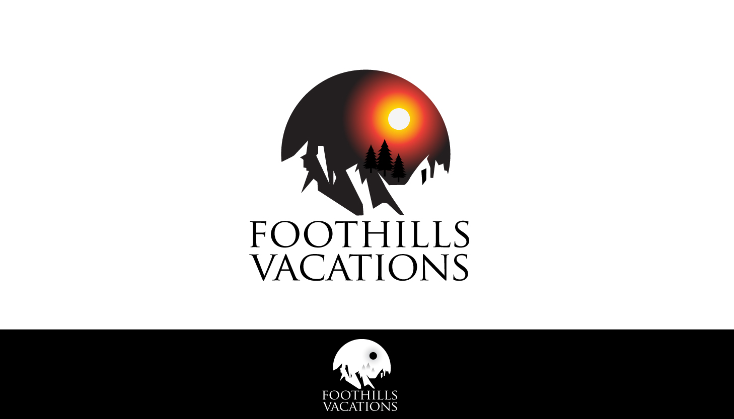 Logo Design by parshdelhi for Foothills Vacations | Design #10887772