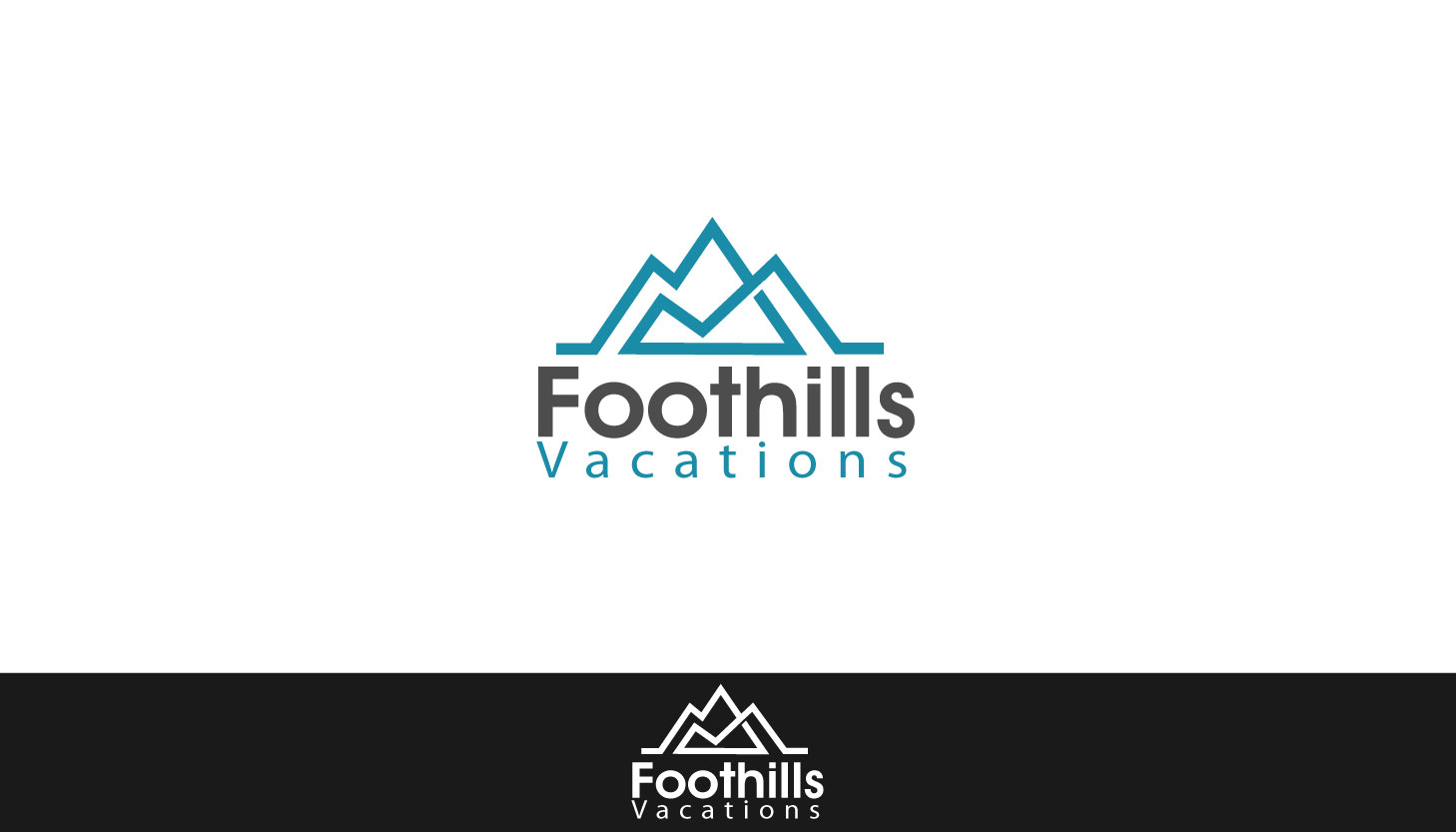 Logo Design by parshdelhi for Foothills Vacations | Design #10887775