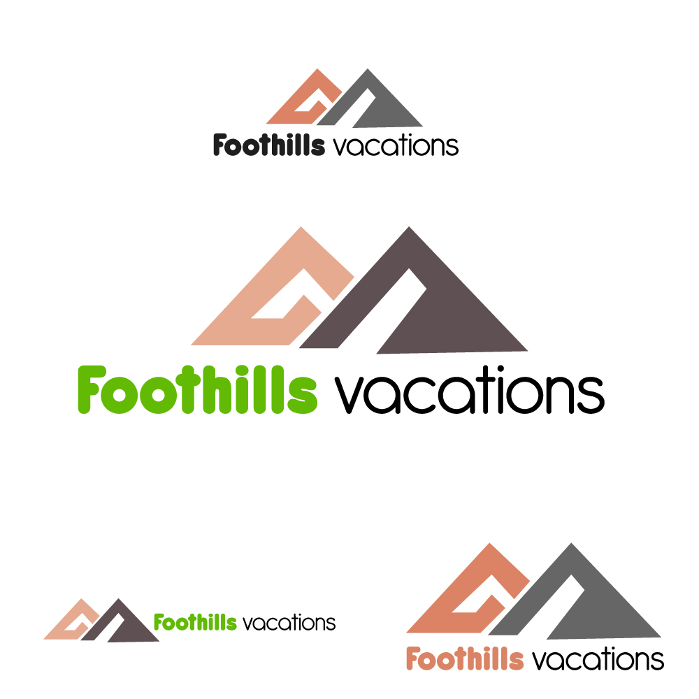 Logo Design by Mr Ashik for Foothills Vacations | Design #10877847
