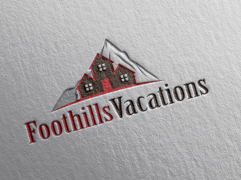 Logo Design by Junaid B. for Foothills Vacations | Design #10870885