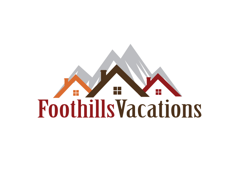 Logo Design by Junaid B. for Foothills Vacations | Design #10870890