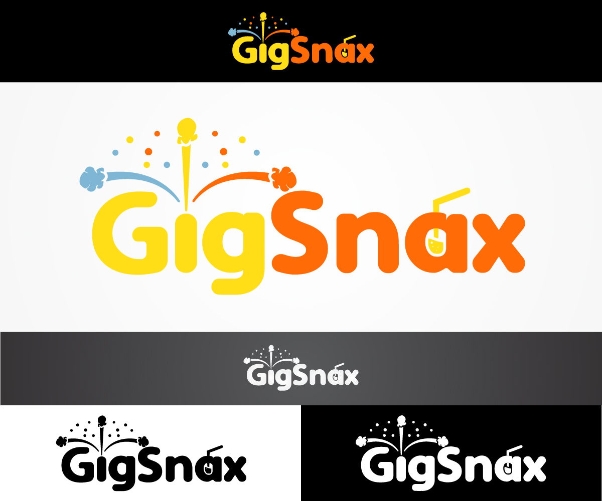 Diseño de Logo por sangeloenriquez para GigSnax | Diseño #12921890