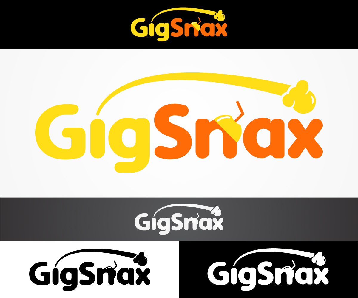 Diseño de Logo por sangeloenriquez para GigSnax | Diseño #12959964