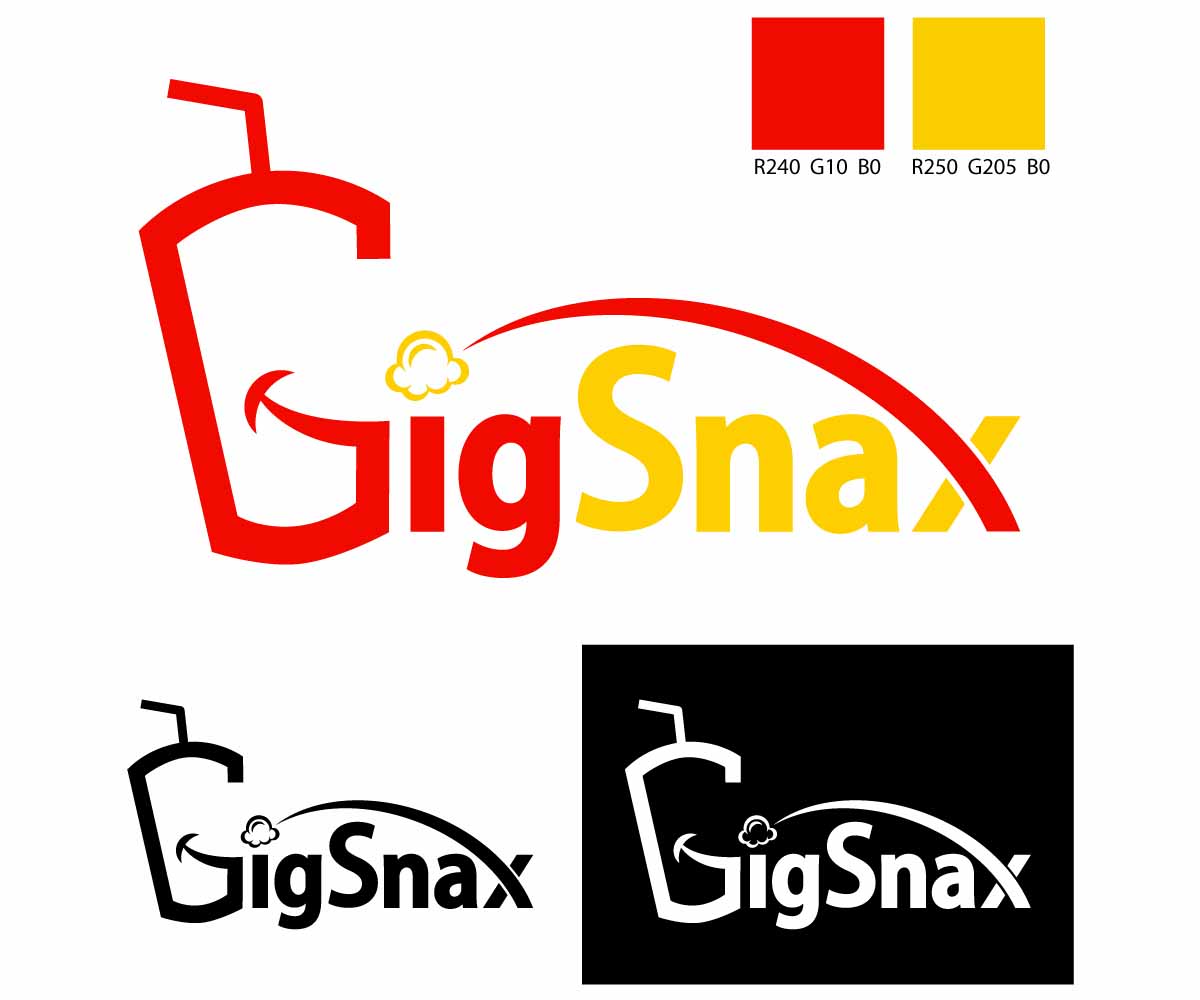 Logo Design by ART WIZARD for GigSnax | Design: #13022006
