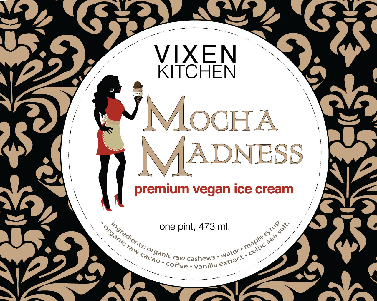Design de Figurine par ReDoDesigns pour VIXEN KITCHEN | Design #2290150