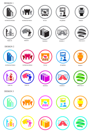CityArtMap | Icon-Design von rkailas