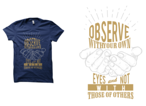 Illustrative/Typographic Tshirt Design | Diseño de Camiseta por cithuwill