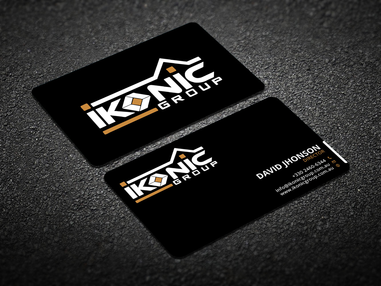 Diseño de Tarjeta de Presentación por Verified artistry (Design garden) para ikonic group | Diseño #10895847