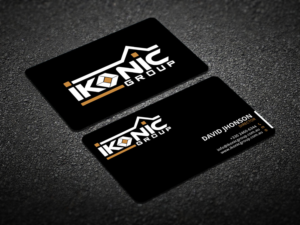 Business Card Design by Verified artistry (Design garden) for ikonic group | Design: #10895847