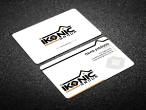 Business Card Design by Verified artistry (Design garden) for ikonic group | Design: #10895854