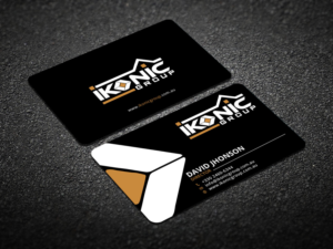 Business Card Design by Verified artistry (Design garden) for ikonic group | Design: #10895856