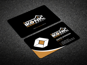 Business Card Design by Verified artistry (Design garden) for ikonic group | Design: #10895861