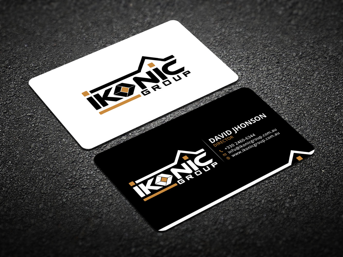 Business Card Design by Verified artistry for ikonic group | Design #10895862