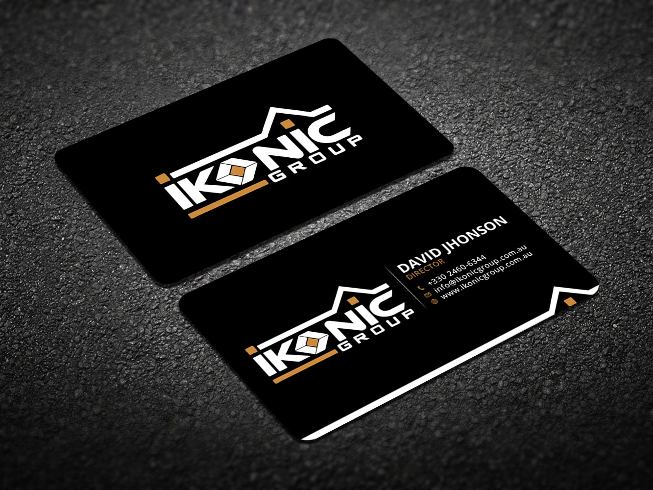Design de Carte de Visite par Verified artistry pour ikonic group | Design #10895865