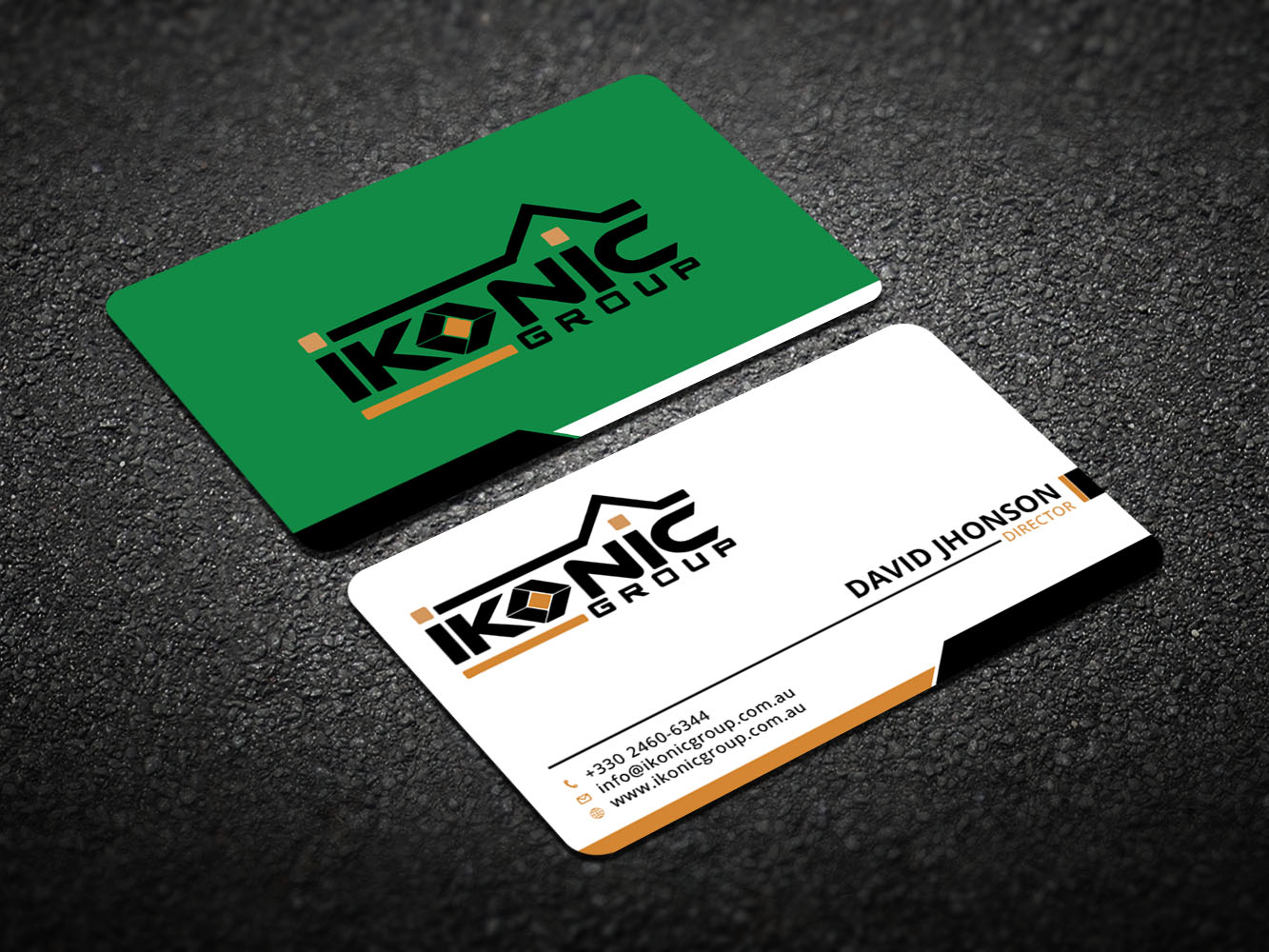 Design de Carte de Visite par Verified artistry pour ikonic group | Design #10895874