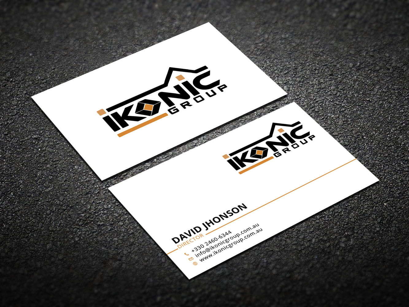 Design de Carte de Visite par Verified artistry pour ikonic group | Design #10895886
